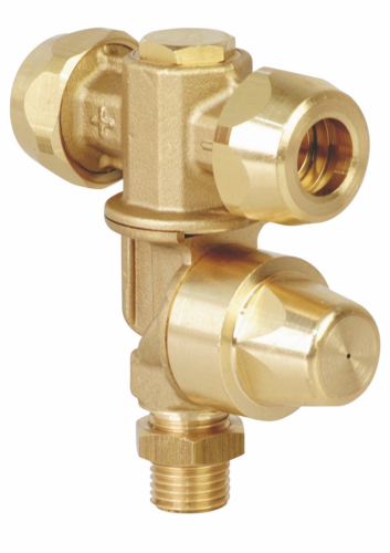 Oprawa rozpylaczy 2-pozycyjna GZ 3/8" 2xD15