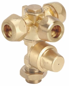 Oprawa rozpylaczy 3-pozycyjna G 1/4" GZ