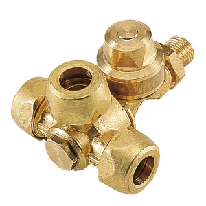 Oprawa rozpylaczy 3-pozycyjna Braglia 1/4 GZ