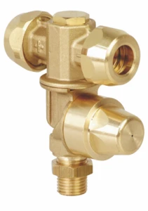 Oprawa rozpylaczy 2-pozycyjna GZ 1/4" bez rozpylaczy