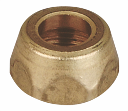 Nakrętka mosiężna D18 oprawy dwupozycyjnej 