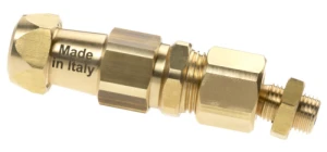 Oprawa regulowana mosiężna pochylana GZ 1/4"