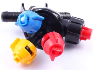 Głowica 3-pozycyjna polowa przelotowa