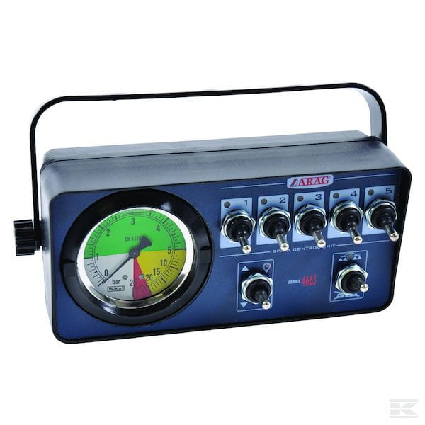 Panel elektrozaworu ARAG 4 sekcje bez podświetlenia