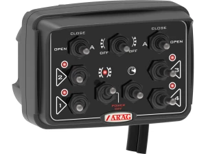 Panel elektrozaworu Arag 4 sekcji ze sterowaniem siłownikami