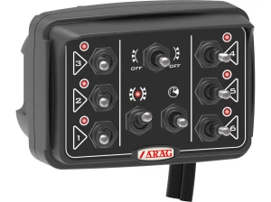 Panel elektrozaworu Arag 6 sekcyjny selenoidowy 3 żyłowy