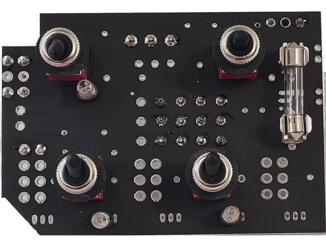 Płytka panelu sterującego Arag 2 sekcje z podświetleniem - zamiennik