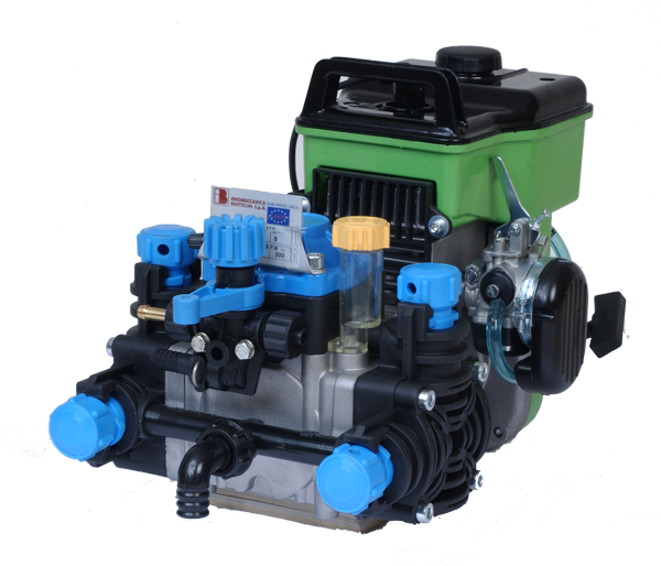 Pompa Bertolini POLY 2020 z silnikiem spalinowym