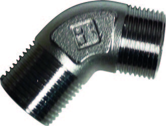 Złączka kątowa 60° GZ 3/4" niklowana