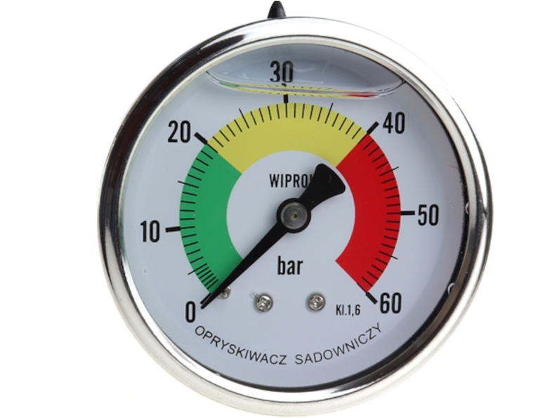 Manometr M63 0-60 bar 1/4" glicerynowy