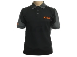 Koszulka polo Stihl black/grey męska XL