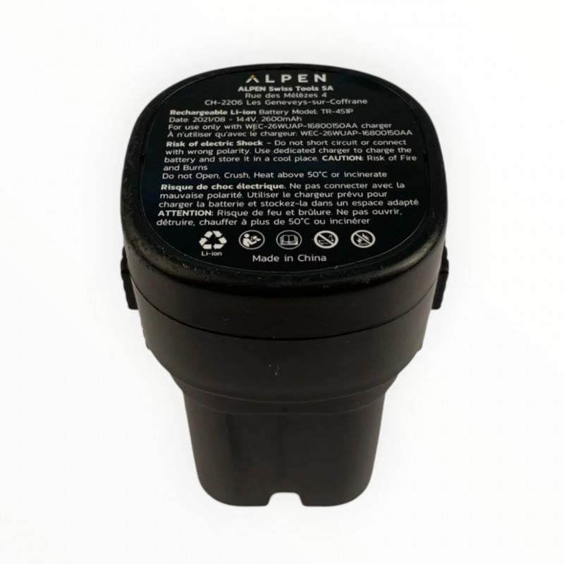 Akumulator litowo-jonowy 14,4V - 2,6Ah ALPEN - 32/5 