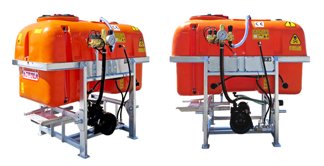 Opryskiwacz do herbicydów Agrola 800 l. P127/4 z elektrozaworami Arag