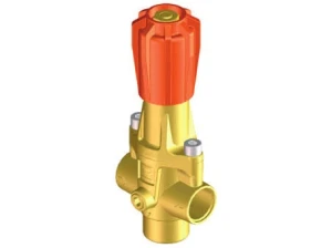 Zawór regulacji ciśnienia manualny Braglia M410 25 bar G 3/4" pomarańczowy