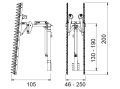 Listwa dwustronna do formowania Kiwi Orizzonti K400 L
