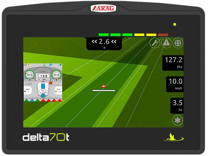 Monitor dotykowy Arag Delta 70T IsoBus z UT+TC+NAV