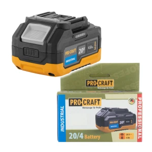 Akumulator 20V Li-ion, 4000mAh, Procraft 20/4 Industrial