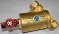 Filtr liniowy Braglia M146 G 1/2" mosiężny 70 Mesh ( żółty)