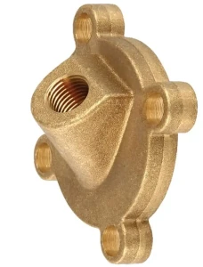 Kołnierz mosiężny obsady manometru GW 1/4" elektrozaworu Arag