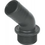 Króciec kątowy 45° -kolanko D35 G 1"1/4 gwint zewnętrzny