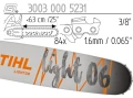 Prowadnica Stihl Light 06 3/8x1,6x84 63 cm 25" 11 zębów