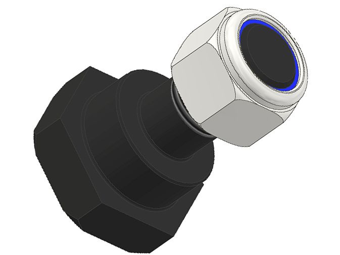 Śruba z nakrętką Fischer GL M16 X 31,5