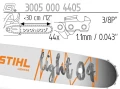 Prowadnica Stihl Light 04 3/8x1,1x44 30 cm 12" 9 zębów