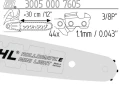 Prowadnica Stihl Rollomatic E Mini Light 3/8x1,1x44 30 cm 12" 7 zębów