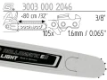 Prowadnica Stihl Rollomatic ES Light 3/8x1,6x105 80 cm 32" 11 zębów