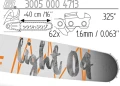 Prowadnica STIHL Light 04 0.325" 1,6 mm 40 cm / 16" 62 ogniw 11 zębów