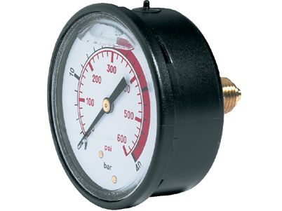 Manometr M63 0-40 G1/4" do panelu elektrozaworu