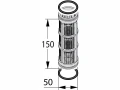 Wkład filtra ciśnieniowego D50X150 50 mesh niebieski