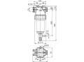 Filtr ciśnieniowy opryskiwacza polowego Arag 326 T5 80 mesh 