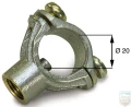 Jarzemko GW 1/4" Braglia na rurę D20 1/2"