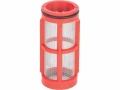 Wkład filtra liniowego D38X88 32 mesh czerwony