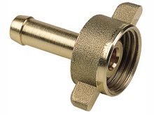 Końcówka prosta GW 1/2" D.10 mosiężna motylek