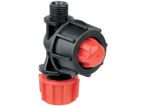 Oprawy rozpylacza na nakrętkę 3/8" z przyłączem GZ 1/4" z antykapaczem z przeponką EPDM