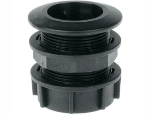 Króciec spustowy kpl. GZ 1"1/2 h=45 mm z nakrętką
