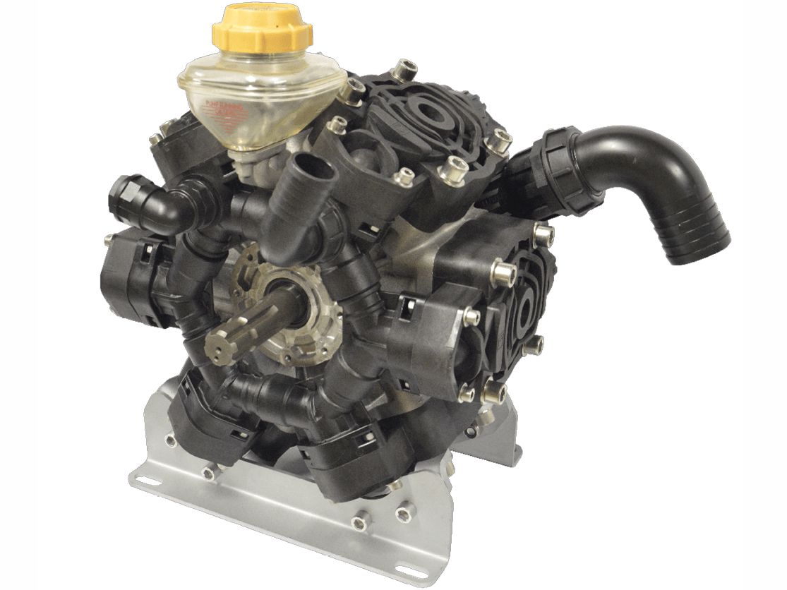 Pompa Bertolini Poly 2400.1 VD 379 l/min 15 bar 6 głowic Duramax