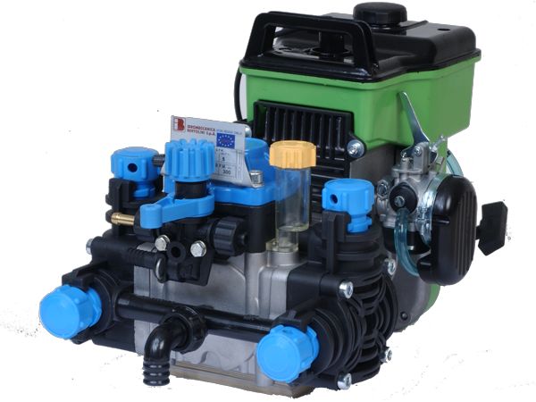 Motopompa Bertolini POLY 2020 RT2 22 l/min 20 bar z silnikiem spalinowym 2-suw WYCOFANA