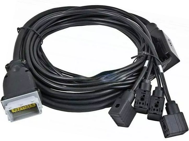 Kabel panelu strującego elektrozaworu Arag 2 sekcje 5 m 3 żyłowy