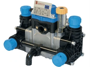 Pompa Bertolini MiniPOLY 2020 L.P.VF 22 l/min 15 bar 2 głowice Duramax
