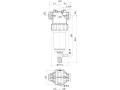 Filtr samoczyszczący elektrozaworu Arag serii 871, 863, 864 80 MESH 