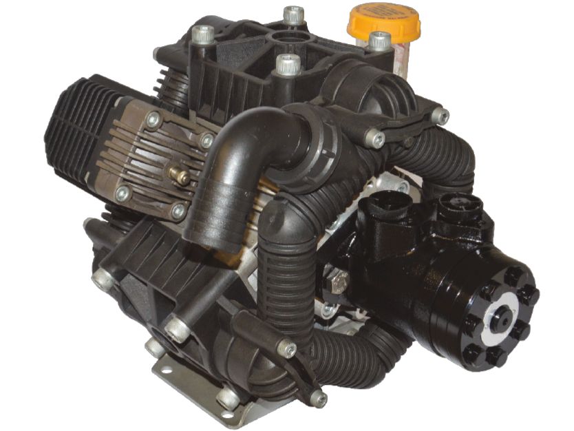 Motopompa Bertolini POLY 2180 VC DURAMAX z silnikiem hydraulicznym 80CC