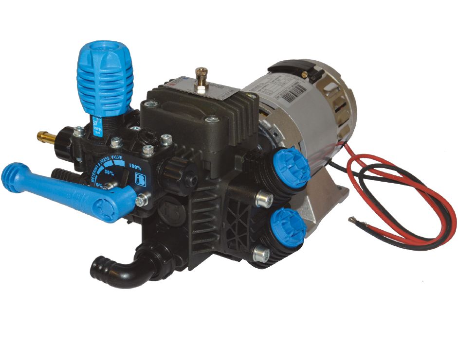 Motopompa Bertolini STRIP 9/10 z silnikiem elektrycznym 12V 200W IP55 z zaworem PBP
