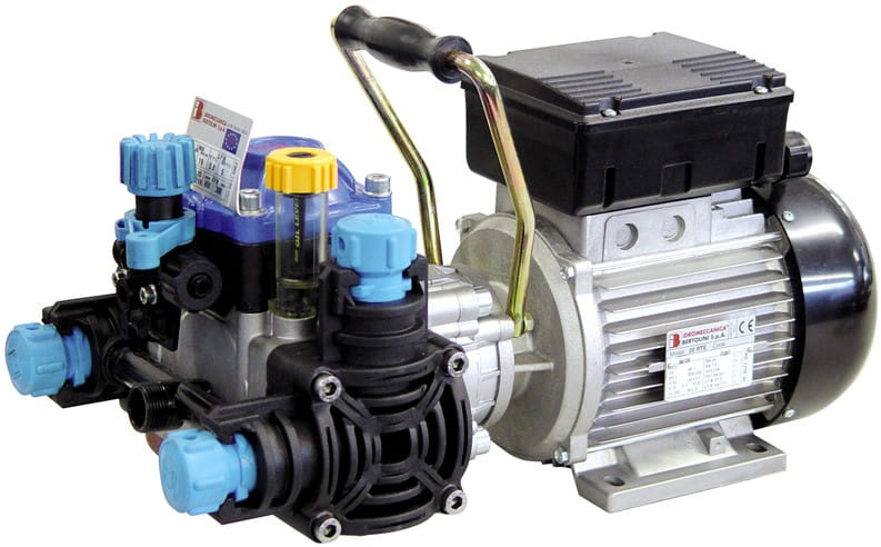 Motopompa Bertolini POLY 2020 z silnikiem elektrycznym 400V 1,1kW z zaworem PBP*C/V