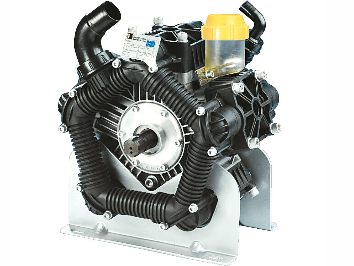 Pompa Bertolini Poly 2240 VC 249 l/min 15 bar 5 głowic Duramax wpust 25 mm