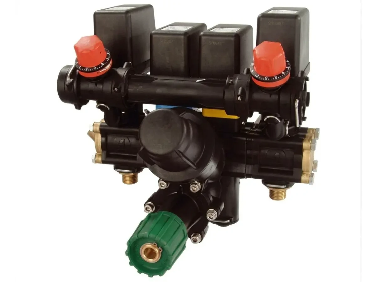 Elektrozawór Arag 481 20 bar 2 sekcje z filtrem