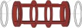 Wkład filtra opryskiwacza typ 312 70x150
