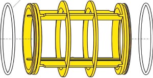 Wkład filtra opryskiwacza typ 313/318/320 79x109